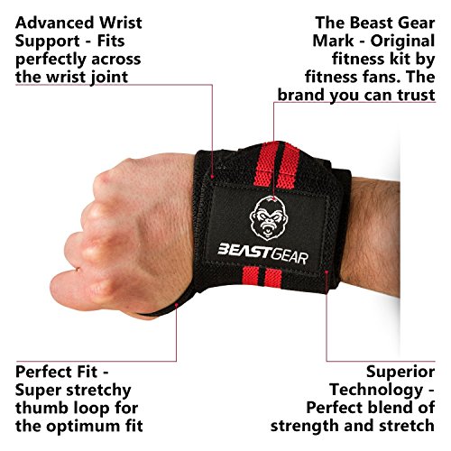 Muequeras-Deportivas-Beast-Gear–Muequeras-Resistentes-para-Levantar-de-Pesas-Ideales-para-Crossfit
