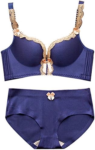 KISBINI Women's Comfort Push-up Bra Panty Sets