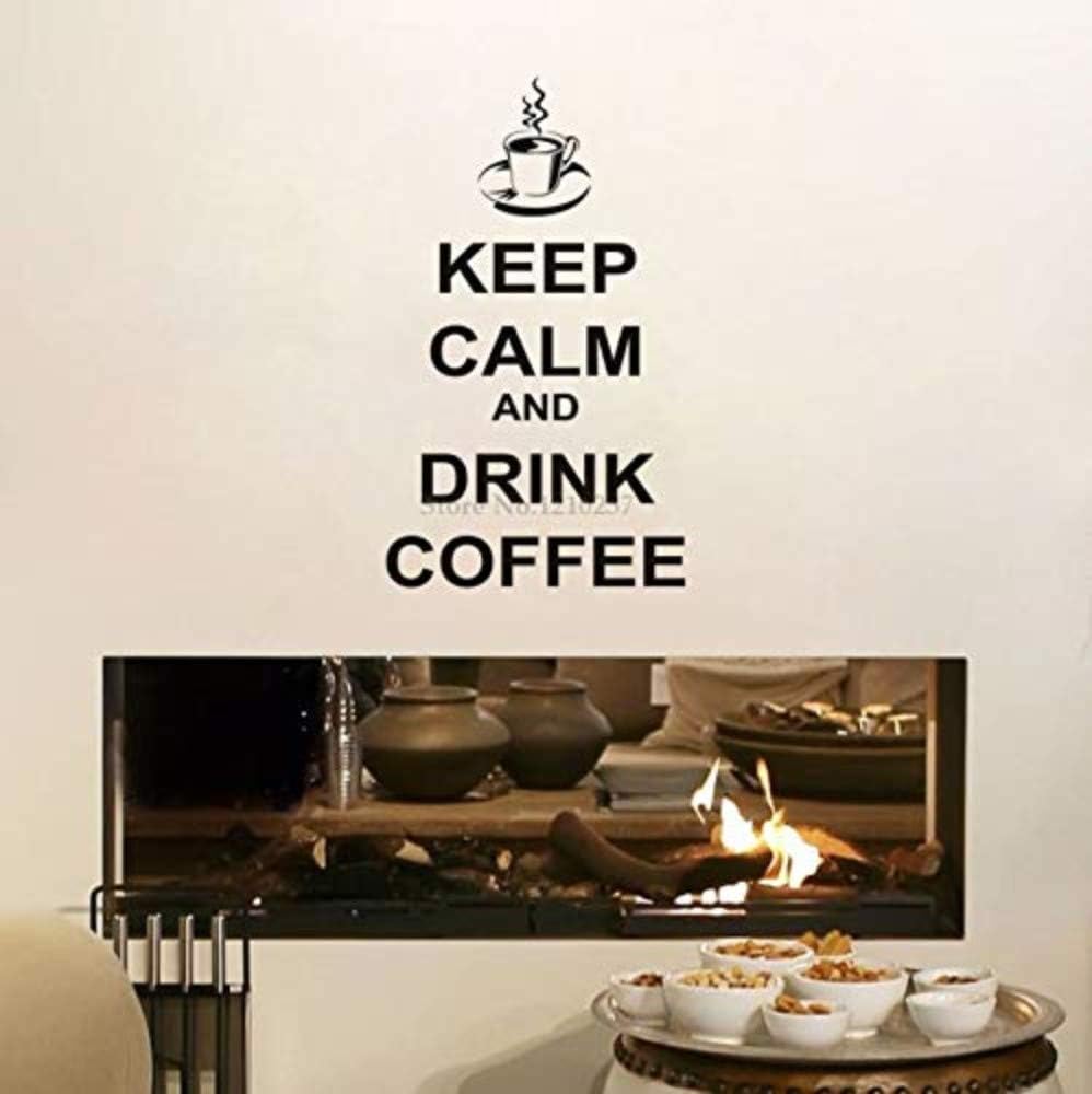 Bebida Café Palabras En Inglés Papel Tapiz Autoadhesivo Diy Arte De La