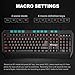 Gaming Keyboard Mouse LED Combo – Hcman 18 Different Macro Keys,Backlit Wired Membrane Keyboard & Programmable 7 Buttons & 5 DPI Mode USB Gaming Mouse, Support Macro Editor, for PC MAC Computer Gamersthumb 2