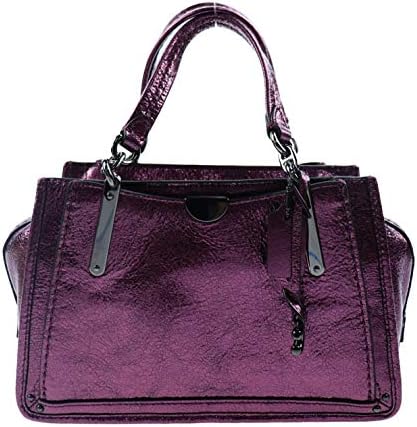 Amazon コーチ Coach ドリーマー ショルダーバッグ ドリーマー パープル系 メタリック クリンクルレザー レディース 2way ハンドバッグ Coach コーチ ショルダーバッグ