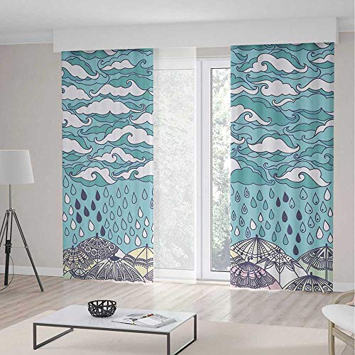 TecBillion Small Window Blackout Curtains,Home Decor,for Bedroom Living Dining Room Kids Youth R ...