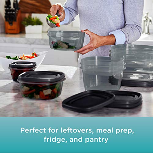 Rubbermaid Food Storage Containers, 42Piece Set, Grey Pricepulse