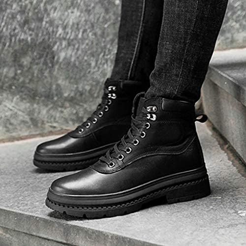 冬 ショートブーツ ブーツ 男性 シューズ トレンド 車 バイク 通気性 マーティンブーツ 秋 通気性 B07x5tt3xd マウンテンブーツ 靴 コンフォート マーティンブーツ 普段着 メンズ ワークブーツ アウトドア 防寒 カジュアル エンジニアブーツ 彼氏 秋冬 滑り止め
