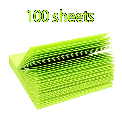 Sticky Notes 3x3 Inches,Bright Colors Self-Stick Pads,100 Sheets/Pad,12 Pads