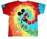 Disney Mickey Mouse Boys Far Out Tie Dye T Shirt