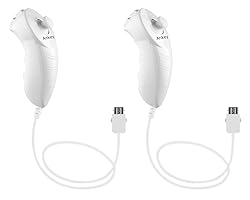 Ankey 2Packs Nunchuck Controller Remote Replacement