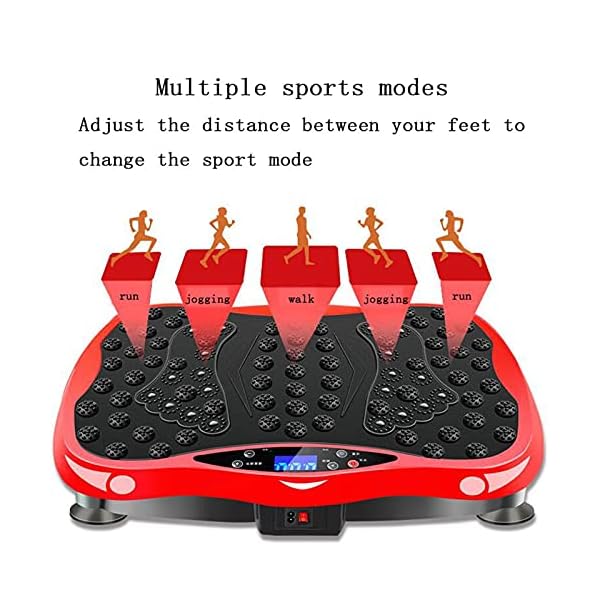 Vibration-Exercise-Machine-Vibration-Plate-Machine-With-Bluetooth-Speaker-5-Program-Modes-Vibrating-Home-Power-Plate-Fitness-Trainer-For-Weight-Loss-Body-ToColorPink-4D-Vibration-Plate-Mach Vibration Exercise Machine, Vibration Plate Machine With Bluetooth Speaker, 5 Program Modes, Vibrating Home Power Plate Fitness Trainer For Weight Loss & Body To(Color:Pink 4D Vibration Plate Mach