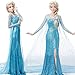 Kovenic Cosplay Princess Dress Women Girls Halloween Cosplay Costume Fancy Party Dress Up, Blue, Female-Medium