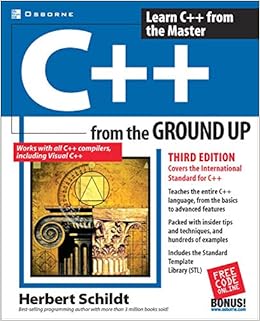 C From The Ground Up Third Edition Schildt Herbert Amazon De Bucher