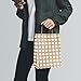 GSSUSA 8x4.75x10 50 Pcs Kraft Paper Bags Shopping Bags Grocery Mechandise Paper Gift Bags (Brown with White Dot)