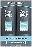 Dove Men+Care Body and Face Wash, Clean Comfort, 18 Ounce