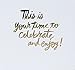 Hallmark 0399RZB1281 Congratulations Greeting Card (So Happy for You)