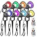 ZUCKEO Landscape Lighting 6W RGB Low Voltage LED Landscape Lights 12V 24V Garden Pathway Lights Waterproof Remote Control 16 Color Changing Decorative Lights for Indoors Outdoors(8 Pack)