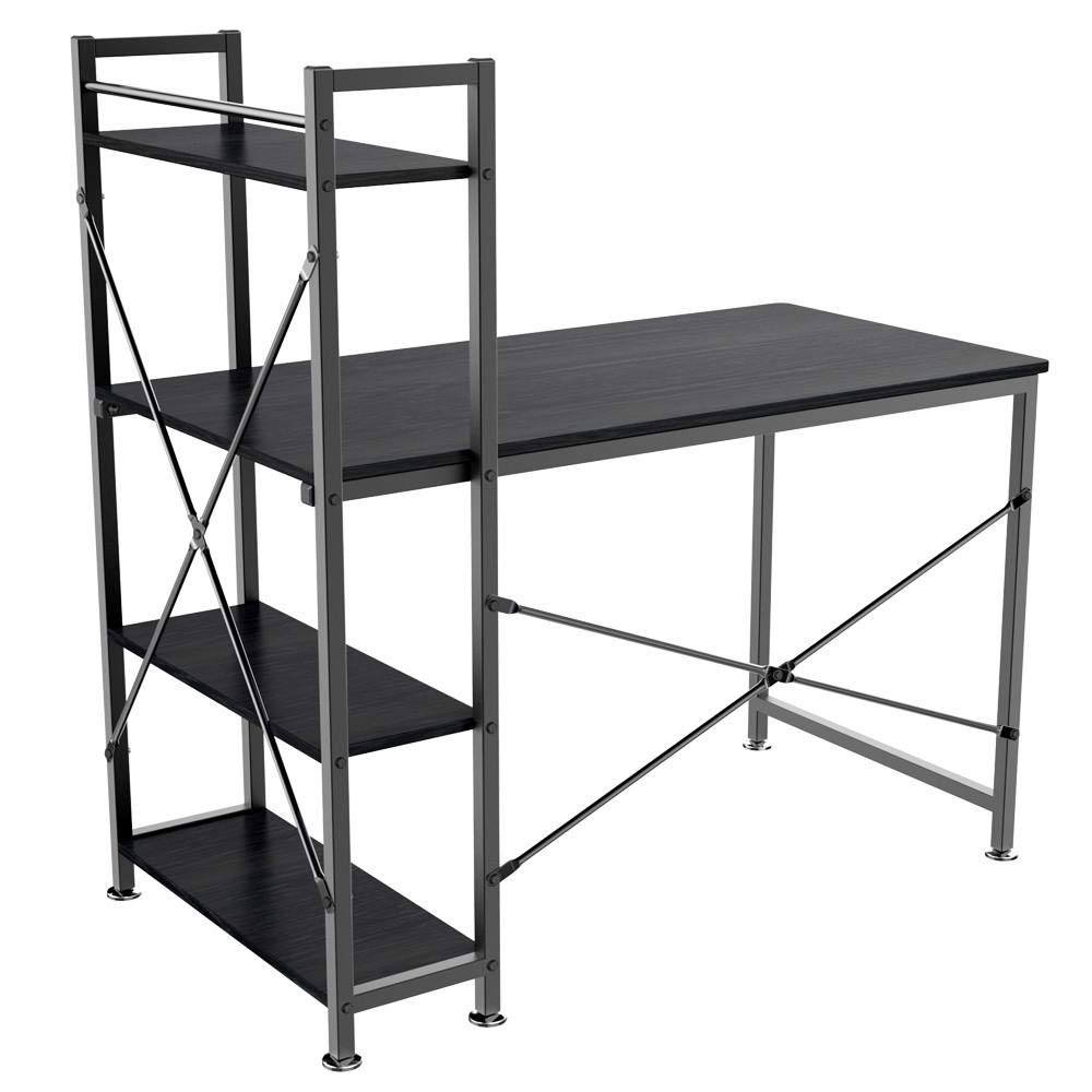 Yaheetech Computer Desk Study Table Workstation PC Laptop Desks with 4