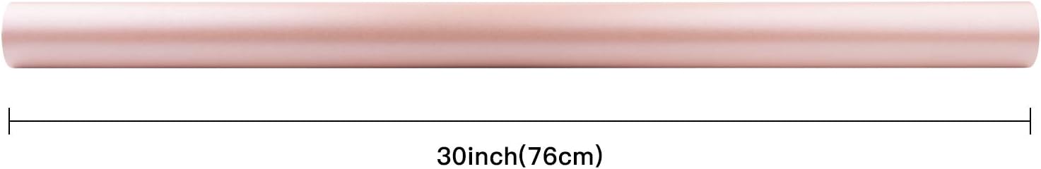 RUSPEPA Pink Matte Wrapping Paper, 81.5 Sq.Ft, Solid Color Pearly-Lustre Paper Perfect for Wedding Birthday, Christmas - Image 5