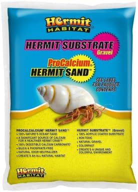 Hermit Habitat Terrarium Sand, 2-Pound, Bright Yellow