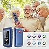 Uleway-Flip-Phone-Sim-Free-Unlocked-GSM-Big-Button-Mobile-Phone-Pay-As-You-Go-Basic-Cell-Phones-with-Dual-Display-Easy-to-Use-for-Seniors-and-Kids-2GBlue uleway Big Button Mobile Phone for Elderly, Sim Free Unlocked Senior Flip Phone, Easy to Use Basic Phones with 2.4" +1.8" IPS Screen, SOS Button, Charging Dock, 1000mAh Battery (Blue)