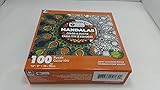 Mandala Color/Puzzle 100p Size Ea Mandala Color A Puzzle 100pc Asst
