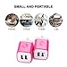 Charger Box, FiveBox Dual Port USB Wall Charger Brick Plug Adapter 2.1A Phone Charging Base Cube Charger Block for iPhone X/8/6/7/6S/7 Plus, iPad, Apple, Samsung S7 S6 S8, Android, LG, ZTE-2Pack/Pink