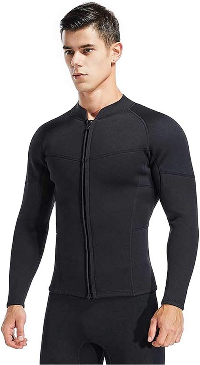 NKJGFV Men Diving Wetsuit Jackets Neoprene Jacket For Diving Clothes