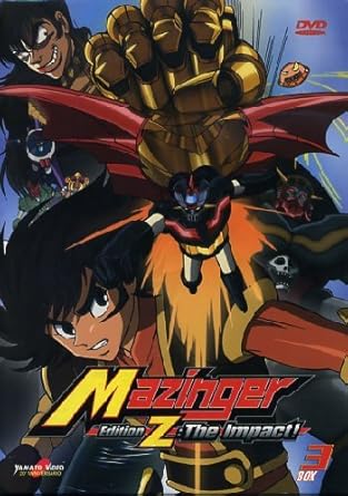 Amazon Com Mazinger Edition Z The Impact Box 03 2 Dvd Italian Edition Animazione Movies Tv