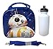 Disney Star Wars Blue Bb-8 Lunch Bag with Water Bottle & Adjustable Shoulder Strap