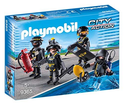 Playmobil 9364 - Amphibienfahrzeug Spiel & 9365 - SEK-Team Spiel – Bild 6