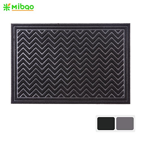 Mibao Entrance Door Mats, 24x36 inch Winter Durable Large Outdoor Rug