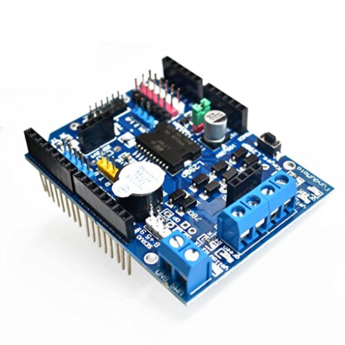 FICBOX L298P Motor Driver Module H-bridge Drive Shield Expansion Board High-Power DC Stepper Motor Controller For Arduino