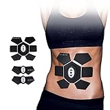 Landnics Abdominal Toning Belt, Muscle Toner EMS Abs Trainer Wireless Body Gym Workout Home Office Fitness Equipment For Abdomen/Arm/Leg Training Men Women