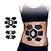 Landnics Abdominal Toning Belt, Muscle Toner EMS Abs Trainer Wireless Body Gym Workout Home Office Fitness Equipment For Abdomen/Arm/Leg Training Men Women