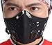 Sandistore Activated Carbon Anti Dust Mask Bicycle Motorcycle Racing Ski Half Face Mask (Black)