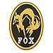 Metal Gear Solid Fox Hound Ground Zeroes PS4 Xbox Cosplay PVC 3D Touch Fastener Patch
