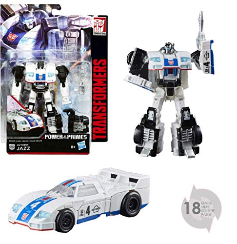 Transformers E1125EL2 Generations Power of The Primes Deluxe Class Autobot Jazz Action Figure