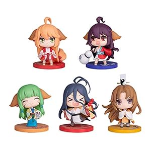 縁結びの妖狐ちゃん ちびフィギュア ノンスケール ABS&PVC製 塗装済み完成品フィギュア