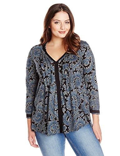 lucky brand paisley top