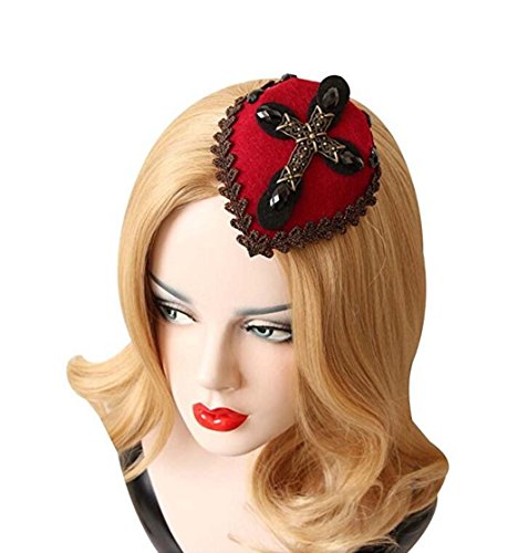 Sunshine Hair Clip Mini Top Hat Headpiece Ladies Headdress Small Hat For Parties