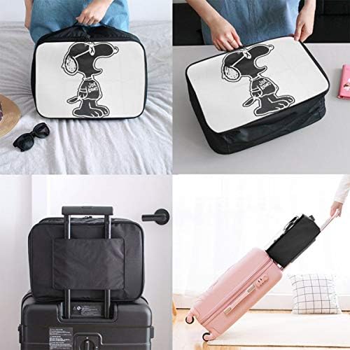 トラベルポーチ アレンジケース キャリーオンバッグ スヌーピー ボストンバッグ 手提げ バッグ 旅行用 出張 便利グッズ 衣類収納 トラベルバッグ フォールディングバッグ B084zlg4yp 1 250円
