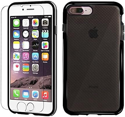 iPhone 7 Plus Case, iPhone 7 Plus Screen Protector, Sadun Simple Stylish Full Protective Case for Apple iPhone 7 Plus with Free Tempered Glass Screen Protector