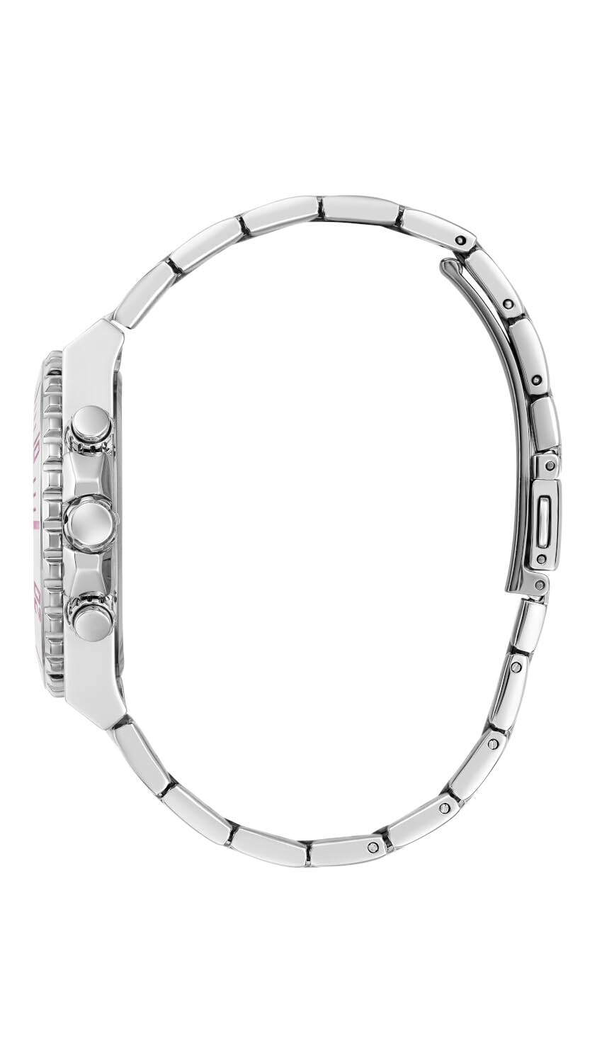 GUESS Silver-Tone Multifunction Watch