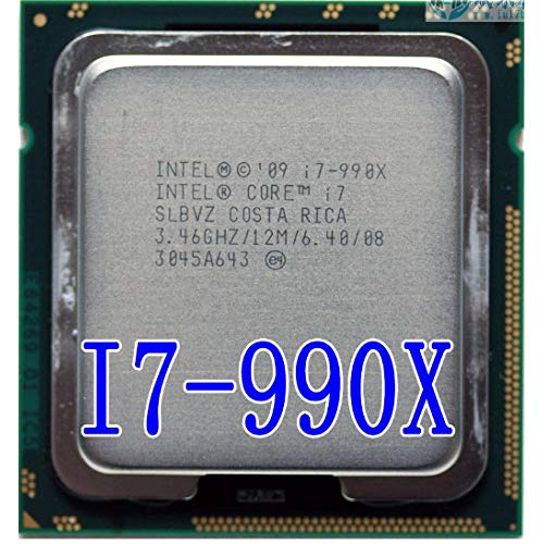 Intel Original I7-990X I7 990X CPU Processor 3.46G /Six Core/LGA 1366 Scrattered Pieces I7 990X 130W