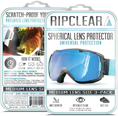 RIPCLEAR Snow Goggle Lens Protector for Oakley Goggles
