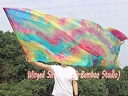 Winged Sirenny Large Silk Flex Flags for Prophetic