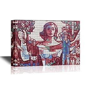 Canvas Wall Art - Graffiti Culture - Gallery Wrap Modern Home Art | Ready to Hang - 12x18 inches