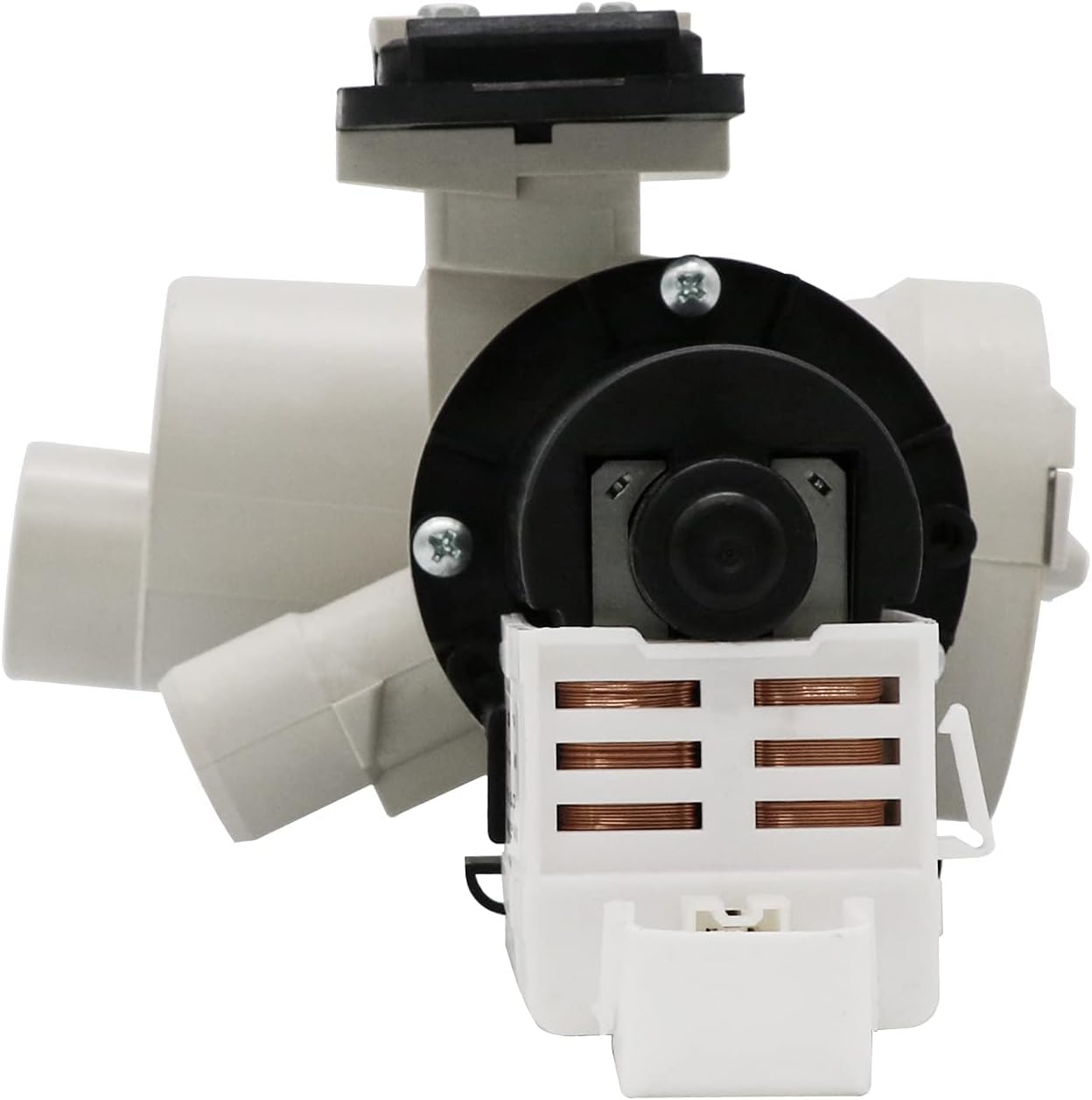 wpw10730972 W10130913 Washer Drain Pump Assembly Compatible with kenmore he2 plus whirlpool 9200 duet washer by AMI PARTS