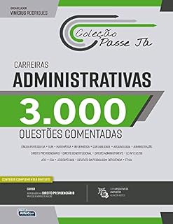 Livro Passe já - 3000 questões comentadas - Carreiras administrativas