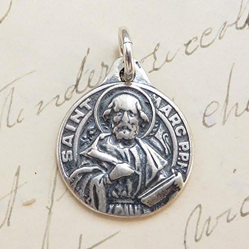St Mark Medal - Patron of lawyers and notaries - Antique Reproduction