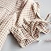 Muxika Summer Toddler Kids Baby Girl Bowknot Plaid Tops Party Princess Mini Dresses (2-3T, Khaki)