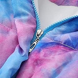 Dreamyth Girl's Tie Dye Winter Coats Fleece Lined